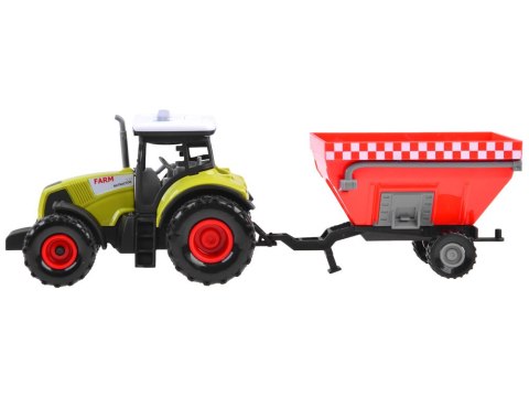 JOKOMISIADA Zestaw 3 x Traktor + przyczepa dla farmera ZA3908