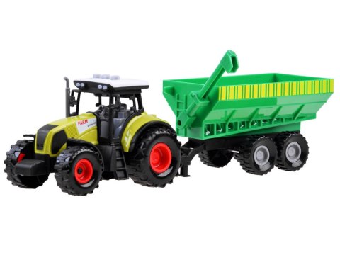 JOKOMISIADA Zestaw 3 x Traktor + przyczepa dla farmera ZA3908