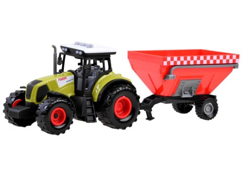 JOKOMISIADA Zestaw 3 x Traktor + przyczepa dla farmera ZA3908