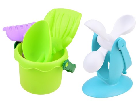 JOKOMISIADA Zestaw do piasku wiaderko foremki autko ZA4023