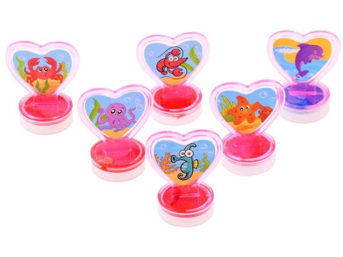 JOKOMISIADA Zestaw pieczątki 6 szt. Zwierzaki Morskie ZA3979