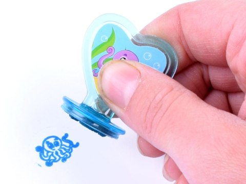 JOKOMISIADA Zestaw pieczątki 6 szt. Zwierzaki Morskie ZA3979