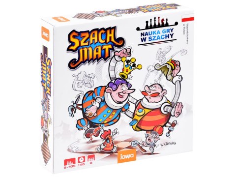 Jawa Jawa Gra planszowa ucząca podstaw gry w szachy SZACH MAT GR0542