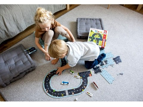 Kapitan Nauka Gra Puzzle Droga uliczki zestaw ułóż trasę GR0532