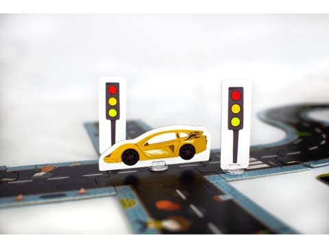 Kapitan Nauka Gra Puzzle Droga uliczki zestaw ułóż trasę GR0532