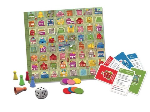 Kapitan Nauka Gra do nauki angielskiego Projekt Miasto GR0536