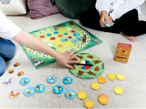 Kapitan Nauka Gra kooperacyjna Miś i pszczoły 3-8 lat GR0537