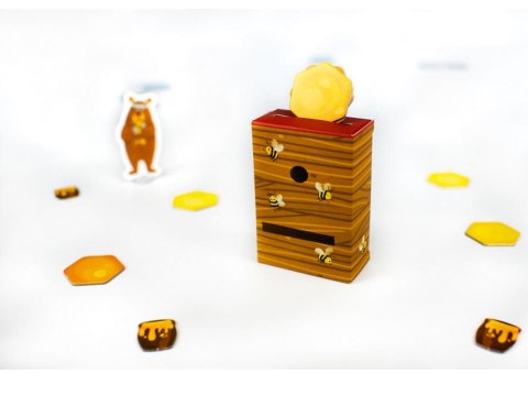 Kapitan Nauka Gra kooperacyjna Miś i pszczoły 3-8 lat GR0537