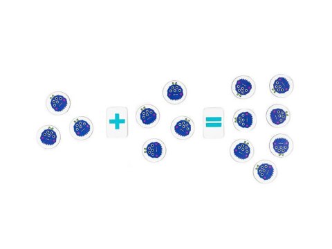 Kapitan Nauka Gra na liczenie Potwory Głodomory 3-6 lat GR0538