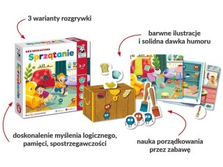 Kapitan Nauka Kapitan Nauka Gra edukacyjna Sprzątanie GR0518