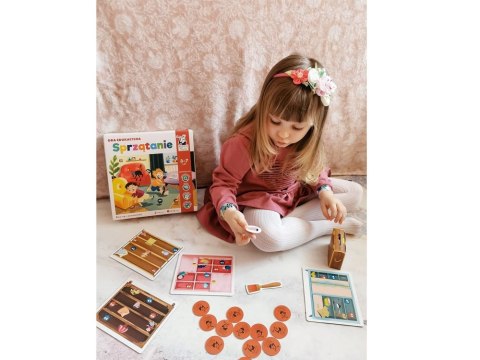 Kapitan Nauka Kapitan Nauka Gra edukacyjna Sprzątanie GR0518