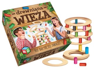 Multigra Multigra Gra zręcznościowa DREWNIANA WIEŻA GR0528