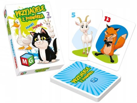 Multigra Multigra Karty do gry Piotruś PRZYJACIELE z podwórka GR0530