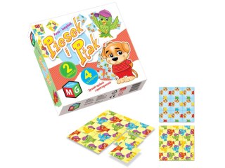 Multigra Multigra Układanka 2w1 puzzle Piesek i Ptak ZA4033