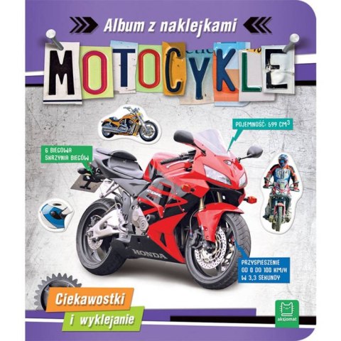 Aksjomat Aksjomat Album z naklejkami. Motocykle. KS0634