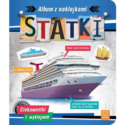 Aksjomat Aksjomat Album z naklejkami Statki. KS0635