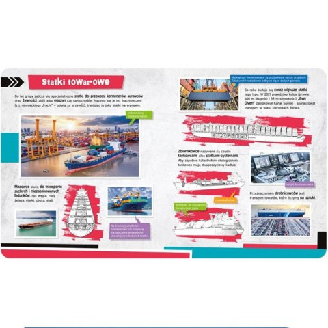 Aksjomat Aksjomat Album z naklejkami Statki. KS0635