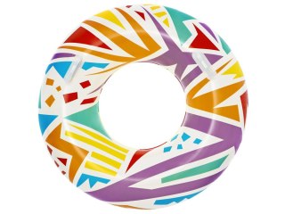 Bestway Bestway Dmuchane koło do pływania GEOMETRIC 107cm 12+ 36228