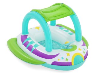 Bestway Bestway Dmuchany Ponton z daszkiem ŁÓDKA z dnem Kierownica + klakson 34149