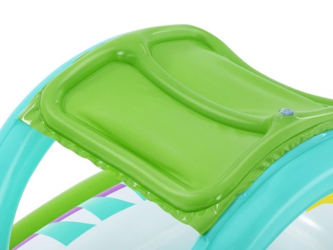 Bestway Bestway Dmuchany Ponton z daszkiem ŁÓDKA z dnem Kierownica + klakson 34149