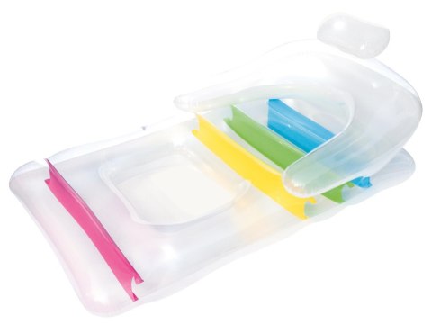 Bestway Bestway Dmuchany fotel Leżak Materac do wody z oparciem 165cm 90 kg 43011