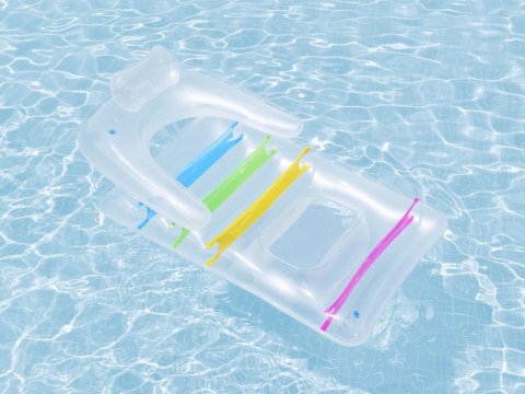 Bestway Bestway Dmuchany fotel Leżak Materac do wody z oparciem 165cm 90 kg 43011