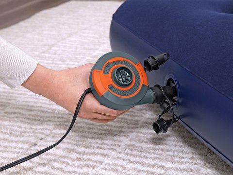 Bestway Bestway Dmuchany materac kempingowy 1-os. 150kg WELUROWY 188x99cm 67001