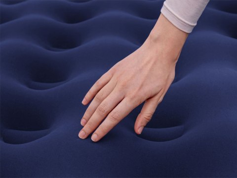 Bestway Bestway Dmuchany materac kempingowy + poduszki 2-os. 300kg 203x152cm 67374