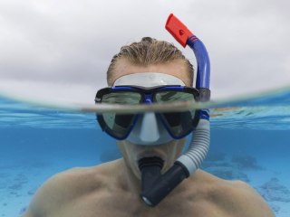 Bestway Bestway Zestaw do snorkelingu Maska z rurką do pływania 14+ 24053