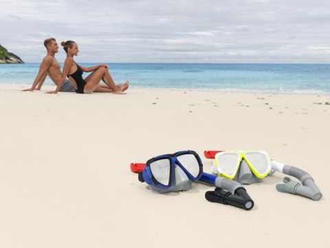 Bestway Bestway Zestaw do snorkelingu Maska z rurką do pływania 14+ 24053