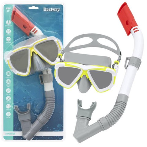 Bestway Bestway Zestaw do snorkelingu Maska z rurką do pływania 14+ 24053