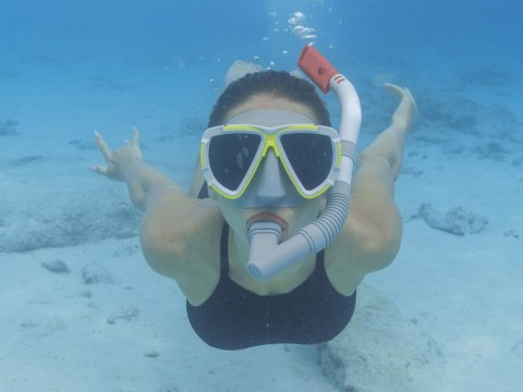 Bestway Bestway Zestaw do snorkelingu Maska z rurką do pływania 14+ 24053