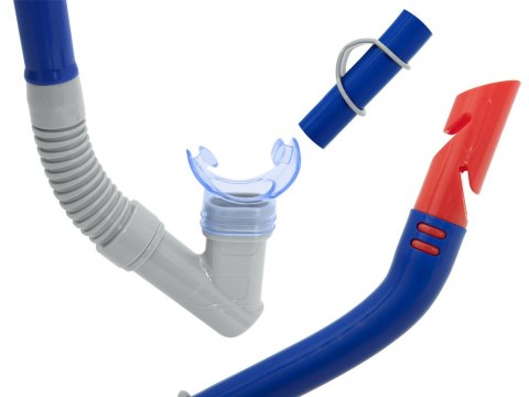 Bestway Bestway Zestaw do snorkelingu Maska z rurką i płetwami NIEBIESKI 7+ 25046