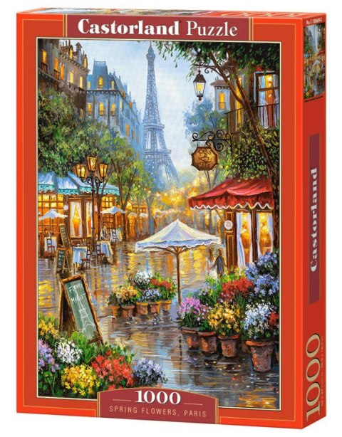 Castorland Puzzle 1000 el. Spring Flowers, Paris