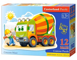 Castorland Puzzle 12-elementów MAXI Concrete Mixer