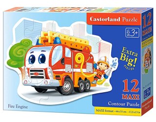 Castorland Puzzle 12-elementów MAXI Fire Engine