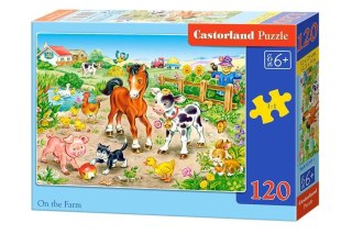 Castorland Puzzle 120 el. On the Farm