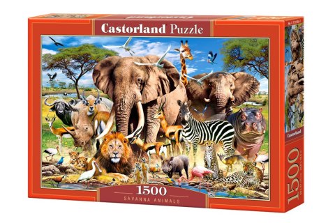 Castorland Puzzle 1500 el. Savanna Animals