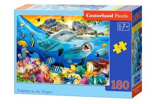 Castorland Puzzle 180 el. Dolphins in the Tropics