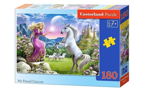 Castorland Puzzle 180 elementów My Friend Unicorn