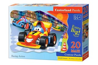 Castorland Puzzle 20 el. MAXI Racing Action