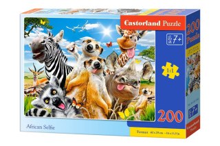 Castorland Puzzle 200 el. African Selfie