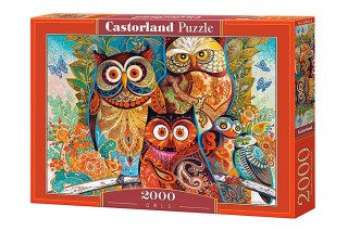 Castorland Puzzle 2000 el. Owls