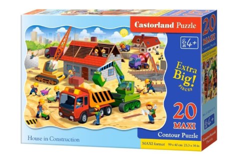 Castorland Puzzle 20el. MAXI House in Construction
