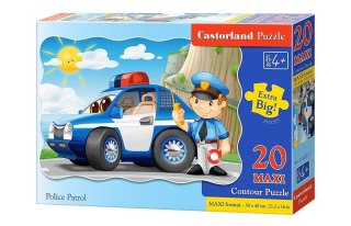 Castorland Puzzle 20el. MAXI Police patrol