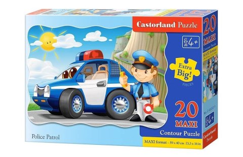 Castorland Puzzle 20el. MAXI Police patrol