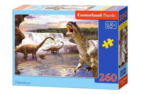 Castorland Puzzle 260 el. Diplodocus