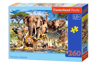 Castorland Puzzle 260 el. Savanna Animals