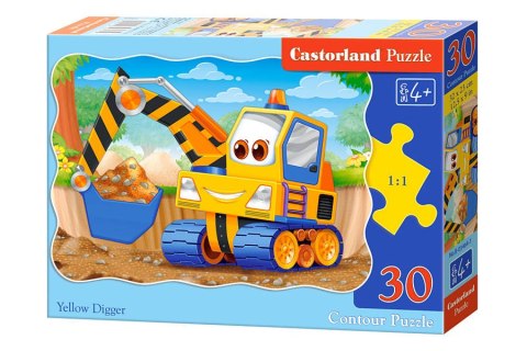 Castorland Puzzle 30 el. Yellow Digger
