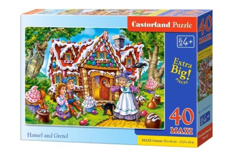 Castorland Puzzle 40 el. MAXI Hansel and Gretel